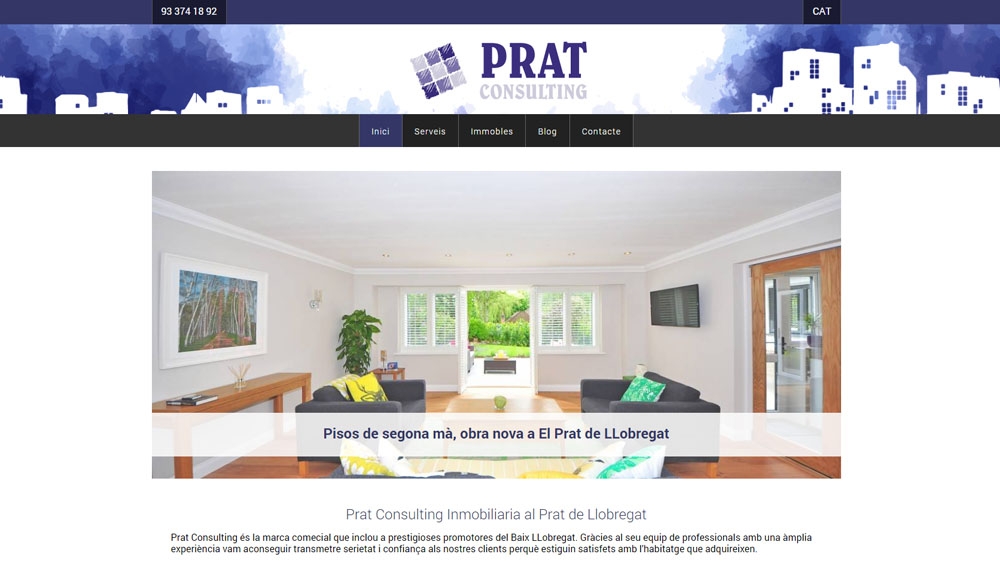 Diseño web en El Prat de Llobregat 