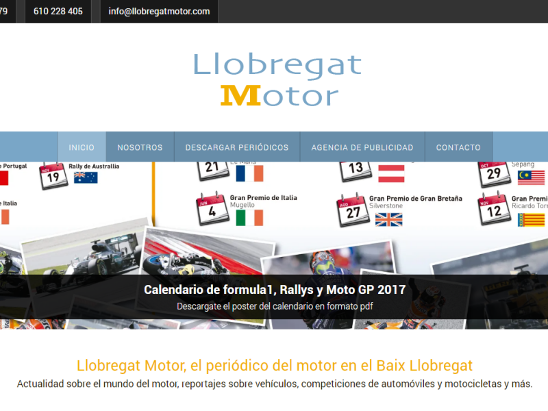 Diseño Web Llobregat Motor