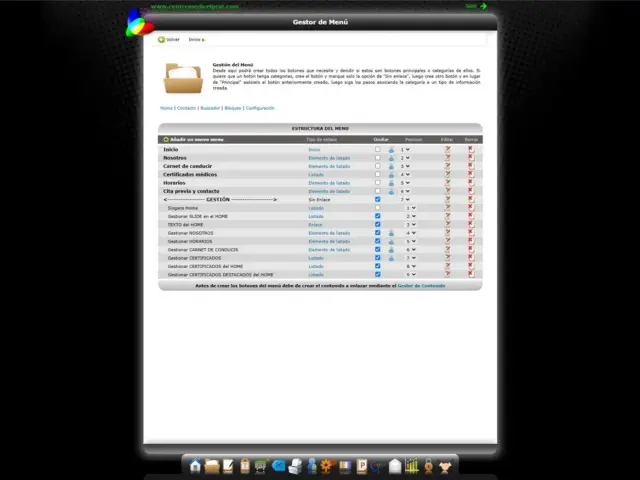 Gestor de contenidos aColor — desarrollo de software de aColor